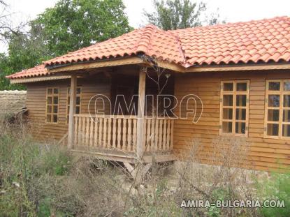 House in Bulgaria near a dam