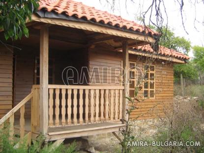 House in Bulgaria near a dam front
