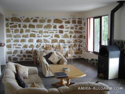 Furnished sea view villa in Varna living room