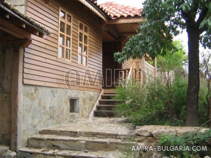 House in Bulgaria near a dam side
