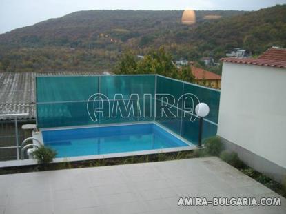 Furnished sea view villa in Balchik pool