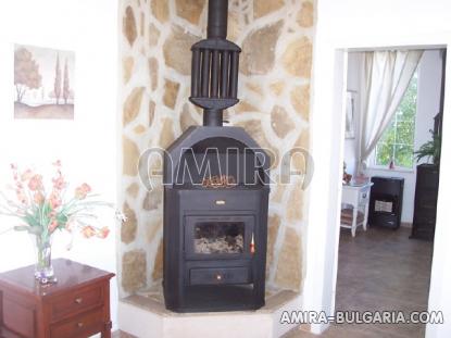 Huge house near Kamchia beach fireplace