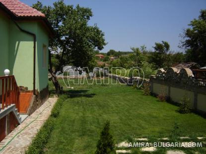 Bulgarian house near a dam garden