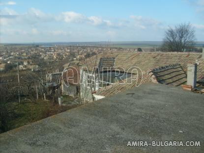 Bulgarian holiday home garden view