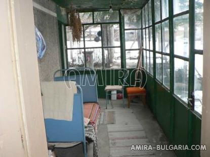 Bulgarian house in a big village veranda