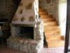 Authentic Bulgarian style house fireplace